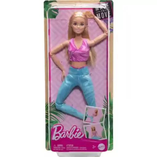 Mattel Barbie hajlékony jógababa szőke hajjal