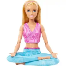 Mattel Barbie hajlékony jógababa szőke hajjal