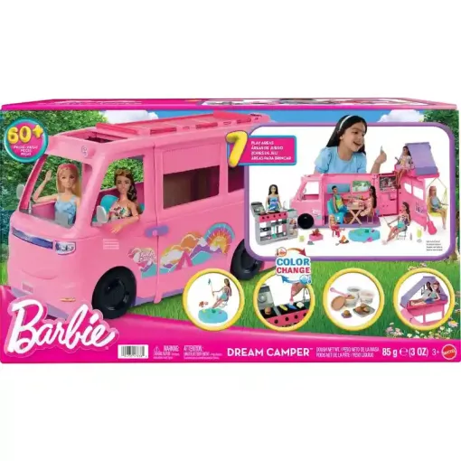 Mattel Barbie álom lakóautó 60+ kiegészítővel