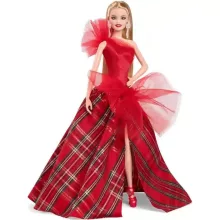 Mattel Barbie Signature ünnepi baba piros estélyi ruhában (csomagolássérült)