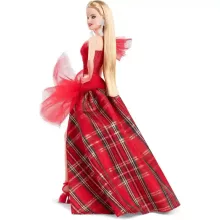 Mattel Barbie Signature ünnepi baba piros estélyi ruhában (csomagolássérült)
