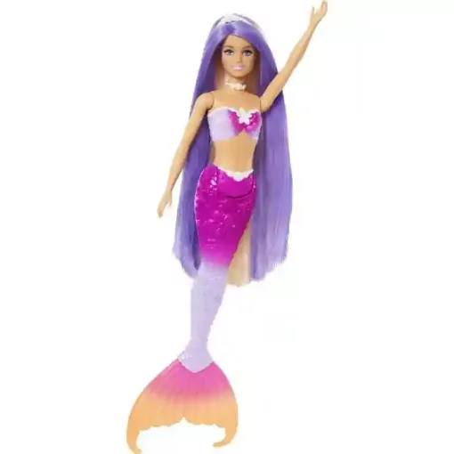 Mattel Barbie színváltós Malibu sellő baba