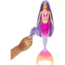 Mattel Barbie színváltós Malibu sellő baba