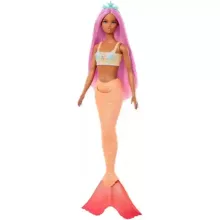 Mattel Barbie Dreamtopia sellő baba pink hajjal