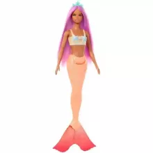 Mattel Barbie Dreamtopia sellő baba pink hajjal