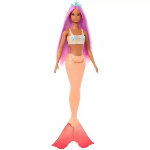 Mattel Barbie Dreamtopia sellő baba pink hajjal