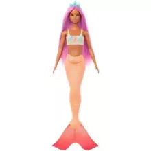 Mattel Barbie Dreamtopia sellő baba pink hajjal