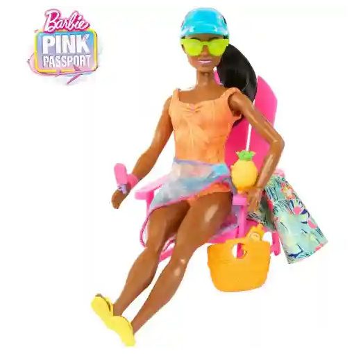 Mattel Barbie Brooklyn baba Hawaii nyaraláson