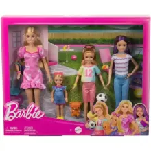 Mattel Barbie baba és testvérei családi készlet (Stacie, Skipper, Chelsea)
