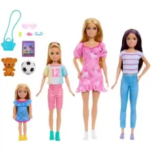Mattel Barbie baba és testvérei családi készlet (Stacie, Skipper, Chelsea)