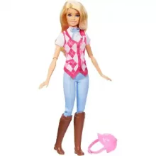 Mattel Barbie hajlékony lovagló Malibu baba