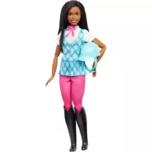 Mattel Barbie hajlékony lovagló Brooklyn baba