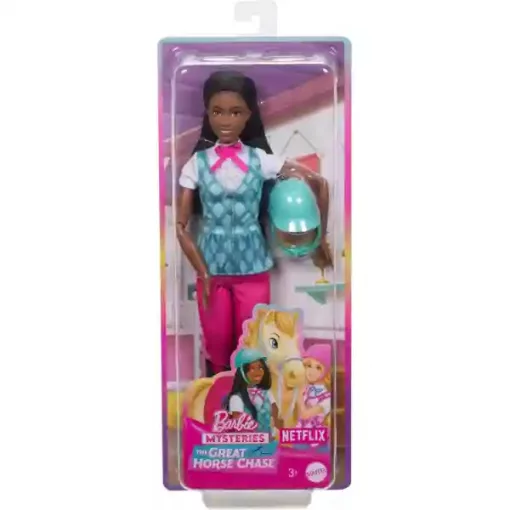 Mattel Barbie hajlékony lovagló Brooklyn baba