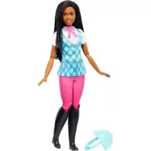 Mattel Barbie hajlékony lovagló Brooklyn baba
