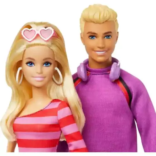 Mattel Barbie görkorcsolyázó Barbie és Ken babák