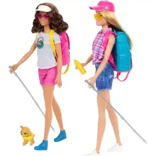 Mattel Barbie kempingezés babákkal, sátorral és csónakokkal