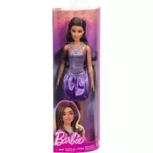Mattel Barbie baba fényes lila ruhában