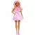   Mattel Barbie Fashionistas baba rózsás ruhában és rózsaszín hajjal