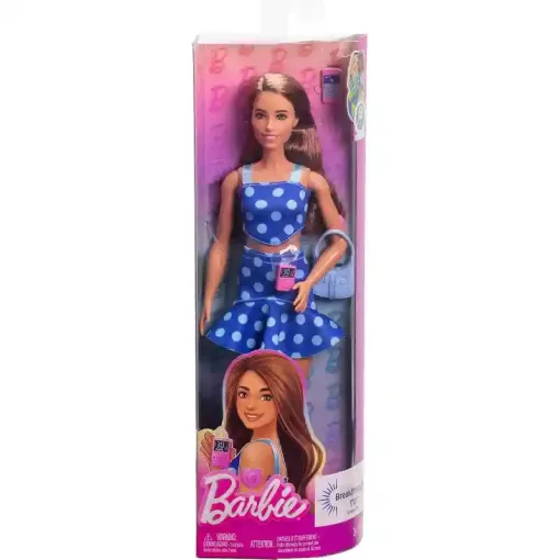 Mattel Barbie cukorbeteg baba kék ruhában
