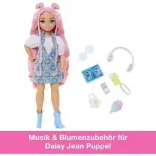 Mattel Barbie Dream Besties Daisy Jean hajlékony zenész divatbaba