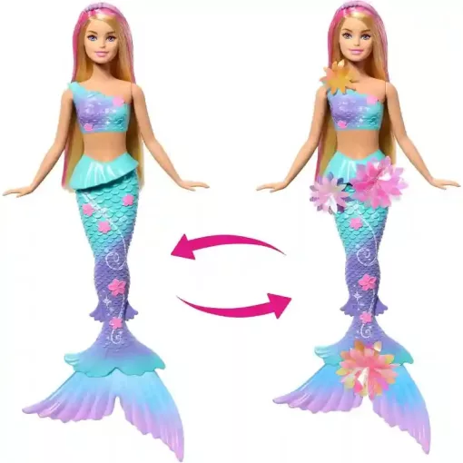 Mattel Barbie Dreamtopia virágvarázs sellő - Malibu baba