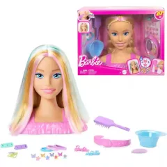 Mattel Barbie fodrász babafej kiegészítőkkel