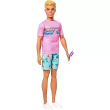 Mattel Barbie Mysteries: Beach Detectives Ken fiú baba kiegészítőkkel