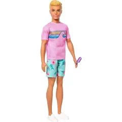   Mattel Barbie Mysteries: Beach Detectives Ken fiú baba kiegészítőkkel