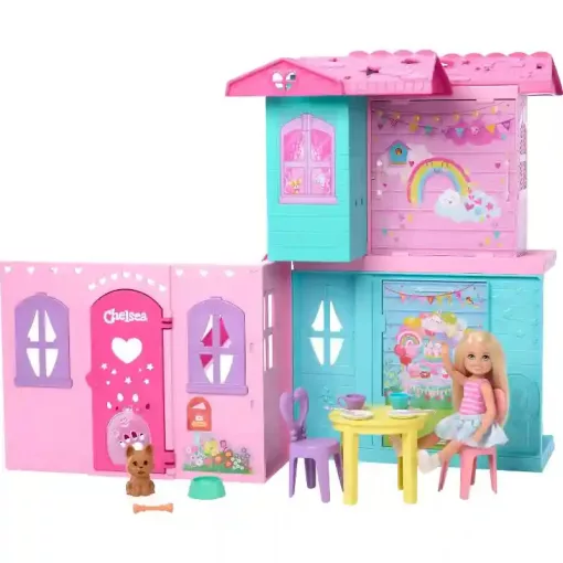 Mattel Barbie Family & Friends Chelsea nyitható babaháza