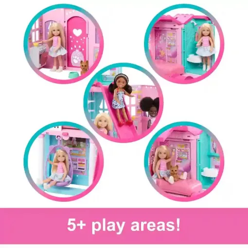 Mattel Barbie Family & Friends Chelsea nyitható babaháza