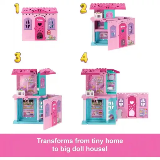 Mattel Barbie Family & Friends Chelsea nyitható babaháza