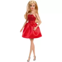 Mattel Barbie 80. évfordulós baba piros ruhában
