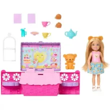 Mattel Barbie Club Chelsea teadélután játékszett