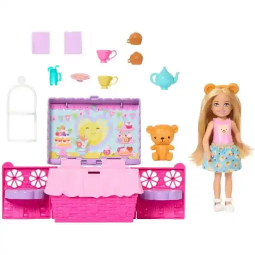 Mattel Barbie Club Chelsea teadélután játékszett