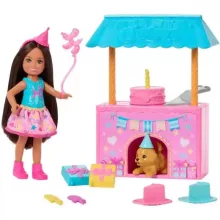 Mattel Barbie Club Chelsea születésnapi játékszett kutyussal