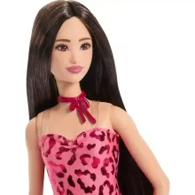 Mattel Barbie Fashionistas baba leopárdmintás ruhában