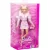  Mattel Barbie Deluxe Style baba csíkos mintás rózsaszín farmerruhában