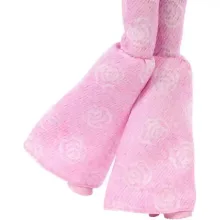 Mattel Barbie Deluxe Style baba rózsa mintás rózsaszín ruhában