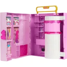 Mattel Barbie Deluxe Style ruhásszekrény Spin & Style öltözőfülkével