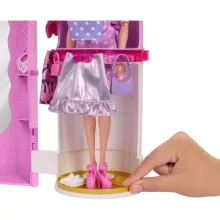 Mattel Barbie Deluxe Style ruhásszekrény Spin & Style öltözőfülkével