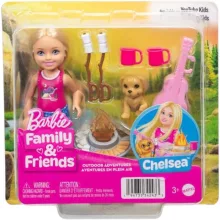 Mattel Barbie Chelsea táborozós kalandja