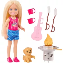 Mattel Barbie Chelsea táborozós kalandja