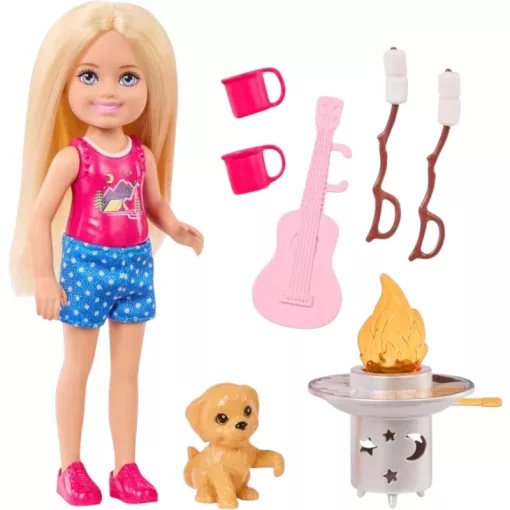Mattel Barbie Chelsea táborozós kalandja