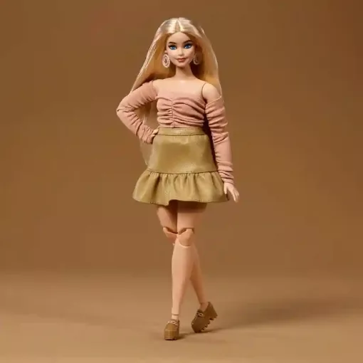 Mattel Barbie Basics Signature You Create – Neutral Kit 003 divatbaba készlet