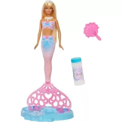 Mattel Barbie buborékfújó sellő baba