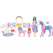 Mattel Barbie Fantasy unikornis játékszett