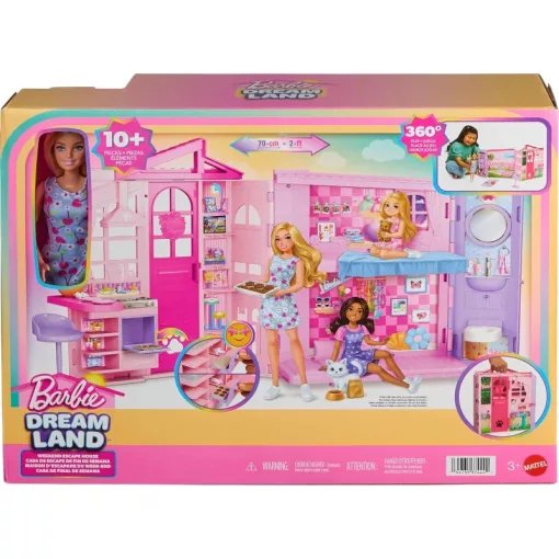 Mattel Barbie hétvégi babaház babával