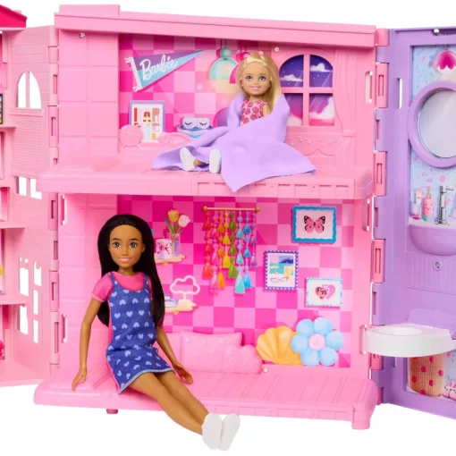 Mattel Barbie hétvégi babaház babával
