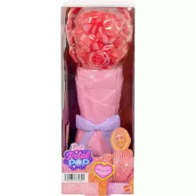 Mattel Barbie Petal Pop virágvarázs illatos baba - Rózsa