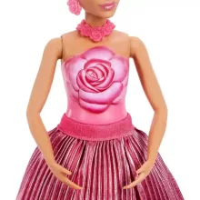 Mattel Barbie Petal Pop virágvarázs illatos baba - Rózsa